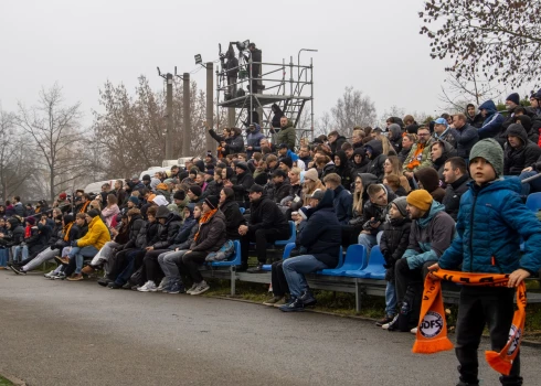 "JDFS Alberts" fani cer, ka izdosies revanšēties "Grobiņai" par sāpīgo neveiksmi pārspēlēs pērn (foto: JDFS Alberts / Facebook)