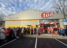 ФОТО: в Озолайне открылся новый магазин top! - инвестиции превысили 500 тысяч евро