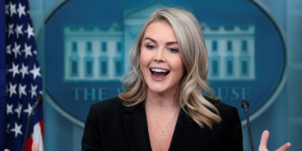 Baltā nama preses sekretāre Kerolaina Levita