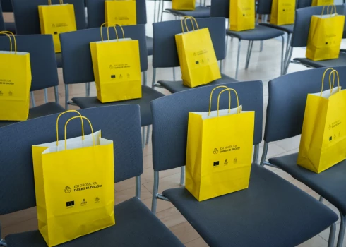 Перед началом церемонии награждения.