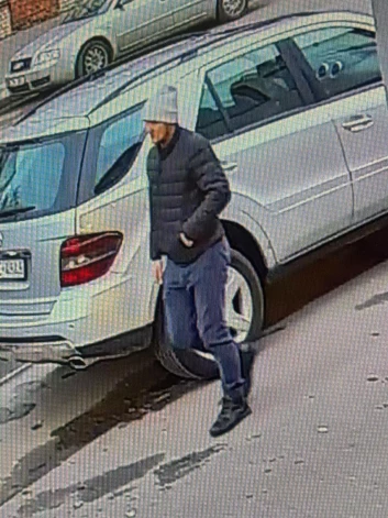 Aizdomās turētā persona (foto: Valsts policija)