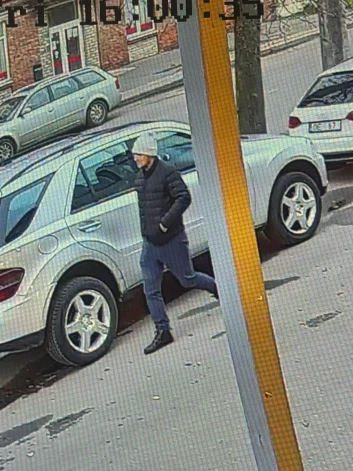 Aizdomās turētā persona (foto: Valsts policija)