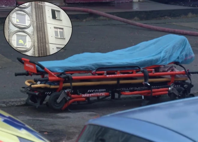 Ugunsgrēkā deviņstāvu ēkā Pļavniekos gājuši bojā divi vīrieši