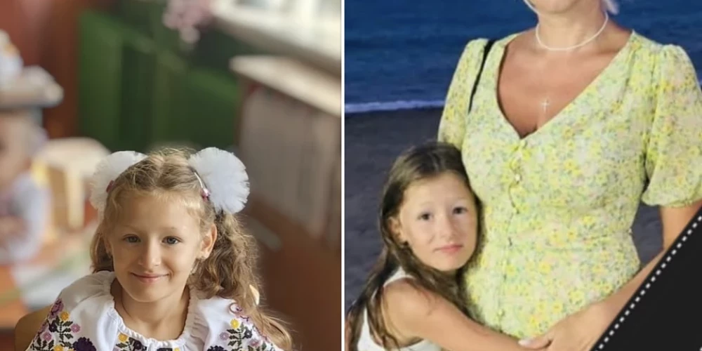 Krievijas īstenotajos uzbrukumos Ternopiļas pilsētai, nogalināta 7 gadus vecā Amelka un viņas mamma Oksana.