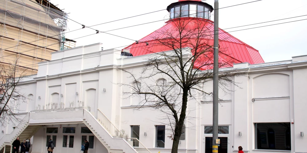 Здание Рижского цирка.