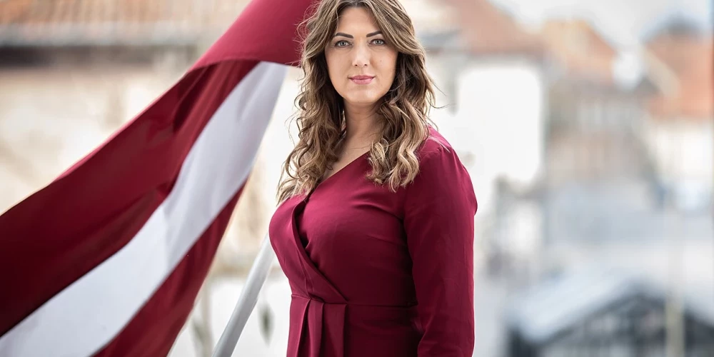 Kuldīgas novada domes priekšsēdētāja Inese Astašvska: "Nedēļa aizsākās ar īpaši spēcīgām patriotiskām sajūtām."