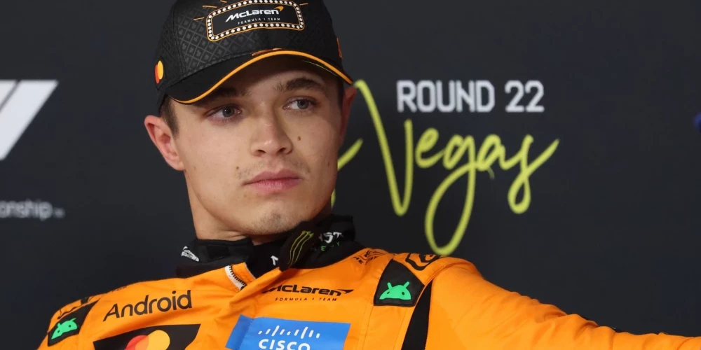 "McLaren" pilots Lando Noriss spēris vēl vienu soli pretī pasaules čempiona titulam.