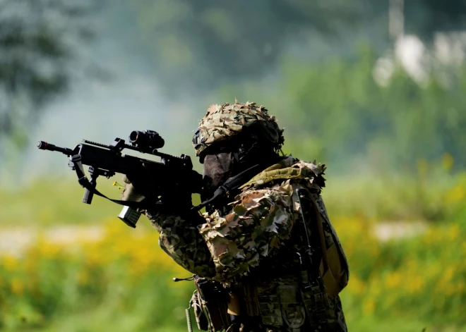 Во время учений был ранен военнослужащий Национальных вооруженных сил