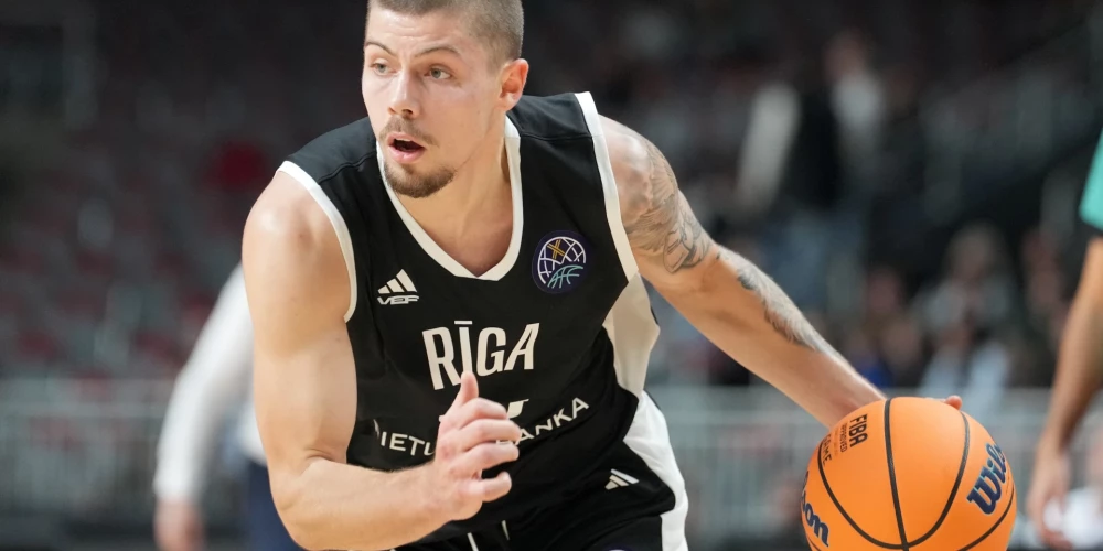 Viens no "VEF Rīga" šīs sezonas līderiem Kristaps Ķilps.