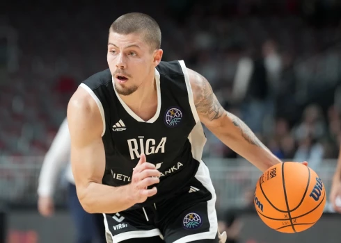 Viens no "VEF Rīga" šīs sezonas līderiem Kristaps Ķilps.