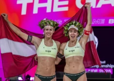 Историческая победа: латвийки Граудиня и Самойлова - чемпионки мира по пляжному волейболу