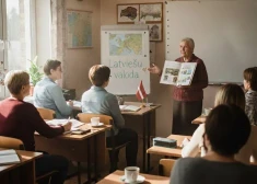 Рижские пенсионеры помогли украинцам выучить латышский язык - проект завершился с хорошими результатами