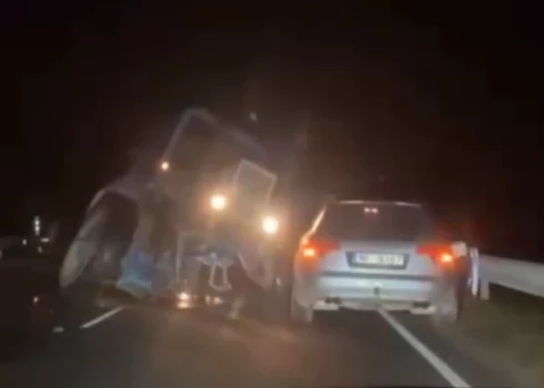 Notikusi smaga sadursme.