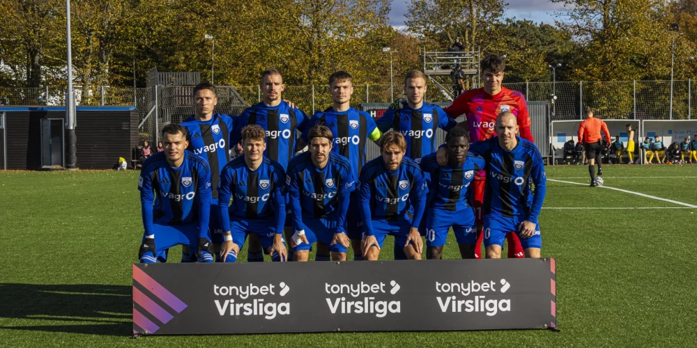 "Grobiņas" futbolistiem nācās krietni papūlēties, lai nodrošinātu atgriešanos virslīgā arī nākamajā sezonā.