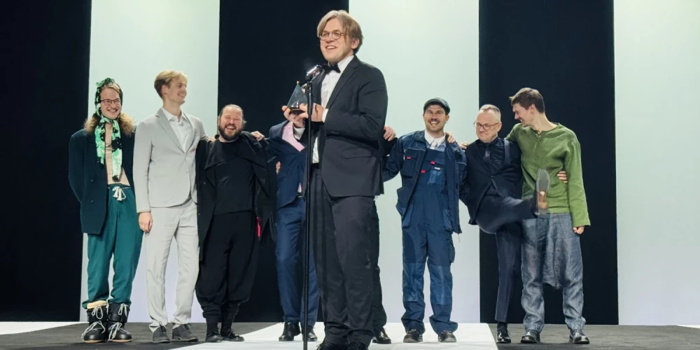 Dailes teātrī pasniegtas "Spēlmaņu nakts" balvas.