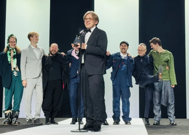 Dailes teātrī pasniegtas "Spēlmaņu nakts" balvas.