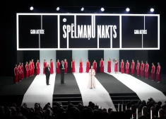 FOTO: Krāšņi aizvadīta "Spēlmaņu nakts" ceremonija. Par gada lielās formas izrādi atzīts iestudējums "Dzen savu arklu pār mirušo kauliem"