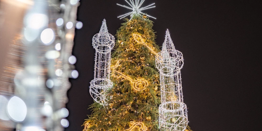 LIDO pārvēršas par ziemas pasaku valstību.