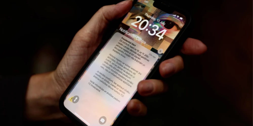 Латвия внедрила технологию, которая предупредит о бедствии быстрее, чем СМИ и сирены.