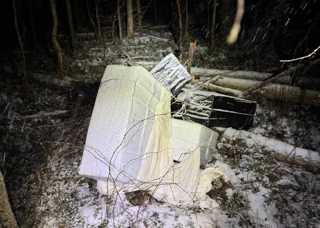 Cigarešu kontrabandistu balonus pirmās pamanījušas NBS radaru sistēmas.