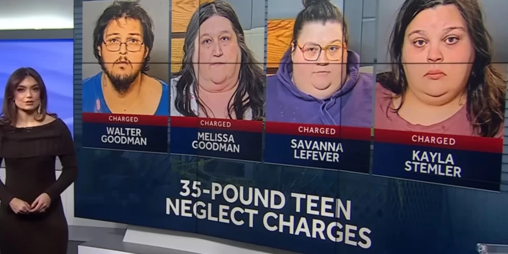 Четверо взрослых были обвинены в жестоком обращении с 14-летней девочкой.