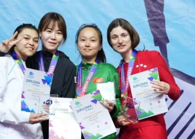 Latvijas sportiste Parhomenko nedzirdīgo vasaras spēlēs izcīna bronzas medaļu taekvondo