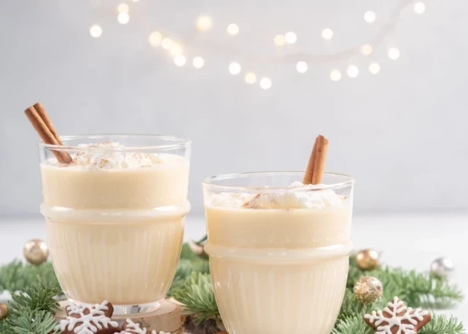 Olu liķieris decembra svētkiem