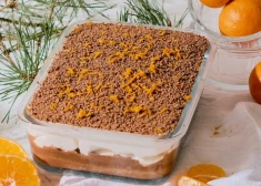 Tiramisū ar mandarīniem - ideāls deserts svētkos!