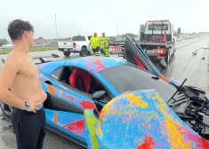 Jūtuberim, kurš tiešraidē sadragāja tūkstošiem vērtu superauto, draud cietumsods