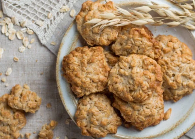 Omītes auzu pārslu cepumi bez miltiem