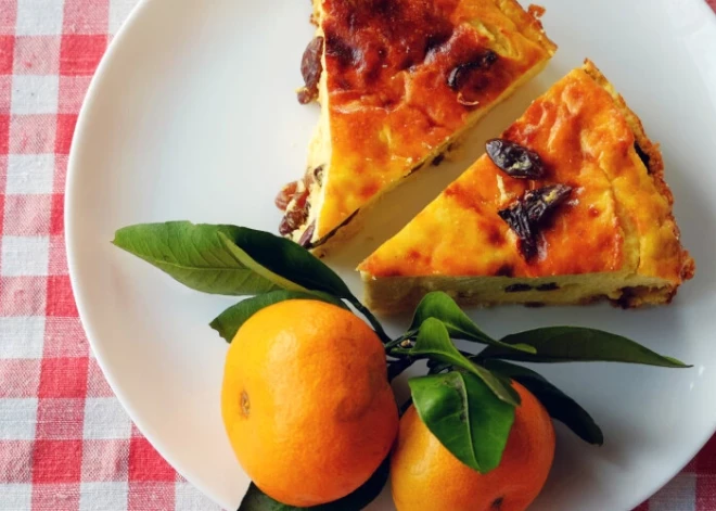 Biezpiena sacepums ar mandarīniem