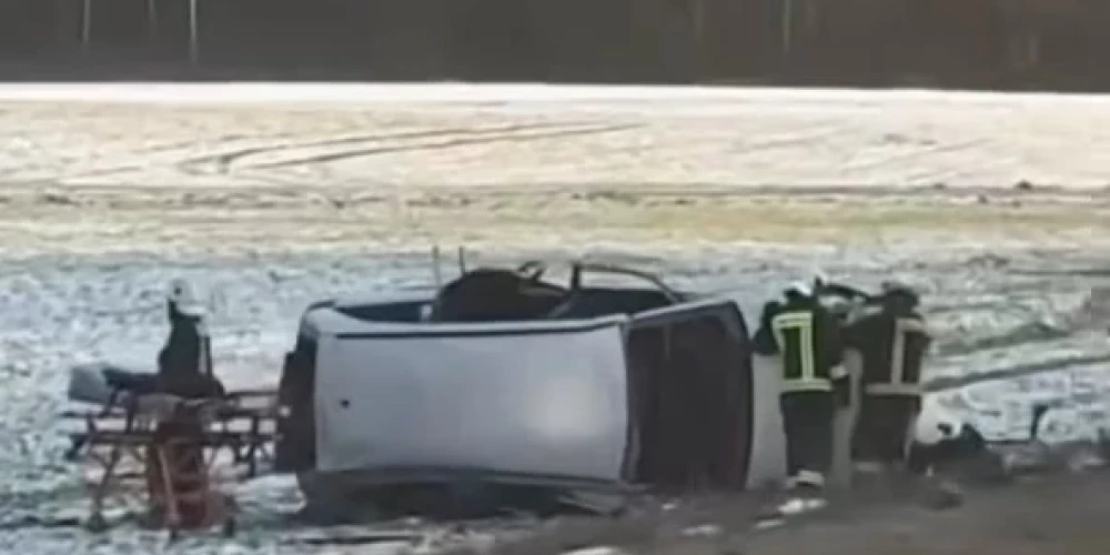 Смертельное ДТП в Салдусском крае - трое погибших.