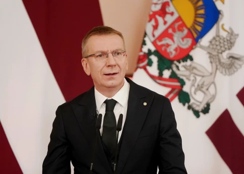 Valsts prezidents Edgars Rinkēvičs.