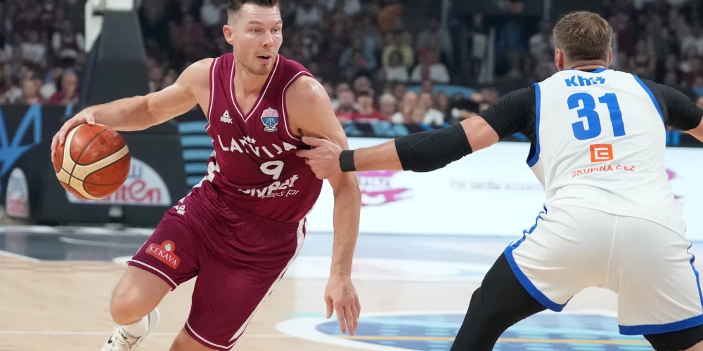  Latvijas valstsvienības kapteinis Dairis Bertāns. 