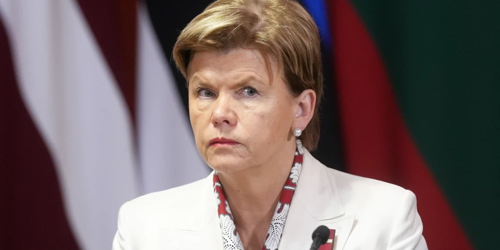 Министр иностранных дел Латвии Байба Браже.
