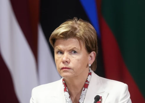 Министр иностранных дел Латвии Байба Браже.