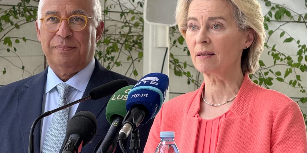 ES un Āfrikas samits Angolā – Antoniu Košta un Urzula fon der Leiena.