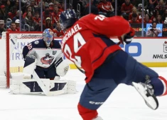 Merzļikins cīnās vārtos, bet “Capitals” izcīna pārliecinošu uzvaru pār “Blue Jackets”