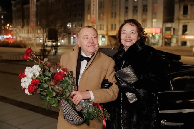 Яков Рафальсон с женой Галиной.