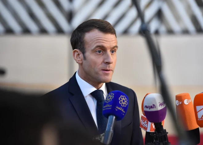 Makrons: ASV miera plānā ir apspriežami elementi, taču Ukrainas kapitulācija nav pieļaujama