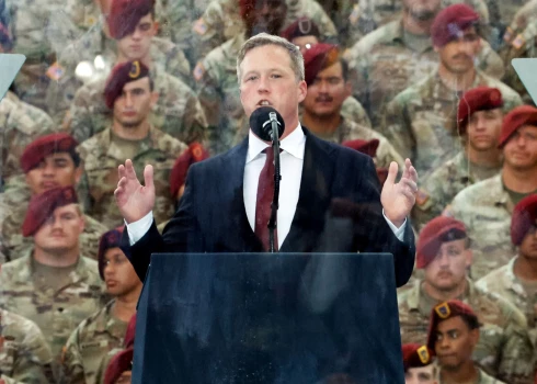 ASV armijas ministrs Daniels Driskols.