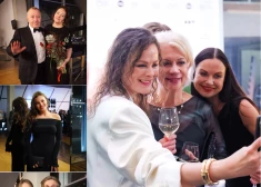 FOTO: tā teātra ļaudis lustējās pēc "Spēlmaņu nakts" balvu pasniegšanas