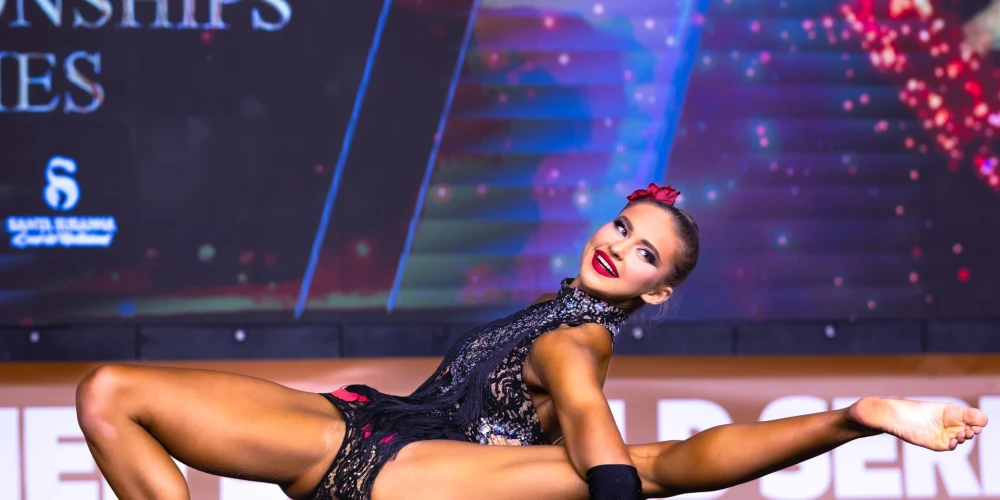 Ļoti spēcīgā konkurencē 16 gadus vecā rīdziniece Letīcija Belova izcīnīja divas bronzas medaļas, spoži startējot “Artistic Fitness” disciplīnā.