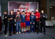 Liepājnieki izcīna uzvaras starptautiskās sacensībās "Saldus boxing cup 2025".
