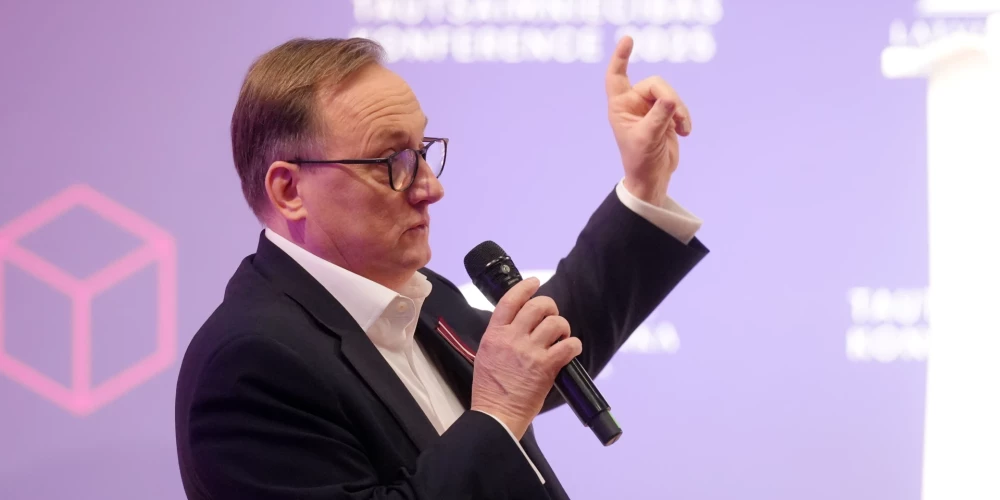 Президент Банка Латвии Мартиньш Казакс.