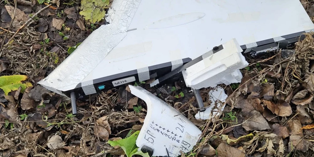 Krievu drona atlūzas (ekrānuzņēmums no "X")