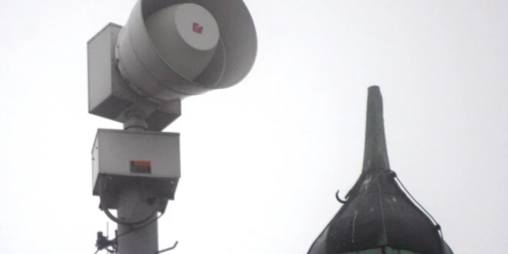 Trauksmes sirēnu pārbaudes laikā no plkst. 10 līdz plkst. 10.10 trīs minūšu ilgumā skanēs viļņveida signāls.