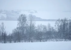 Желтое предупреждение: на юго-востоке Латвии в среду ожидается снегопад