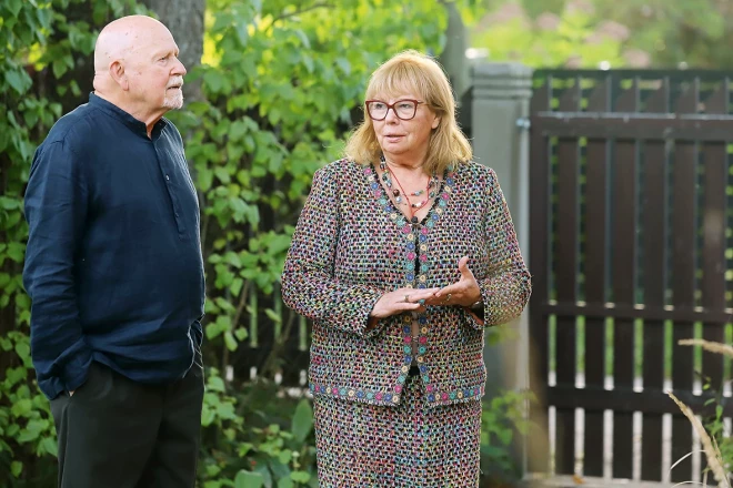 Pēteris Vasks un Dzintra Geka-Vaska