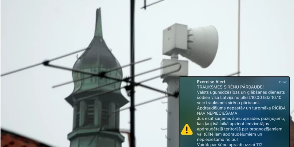 Сегодня по всей Латвии в очередой раз прошли испытания сирен тревоги.